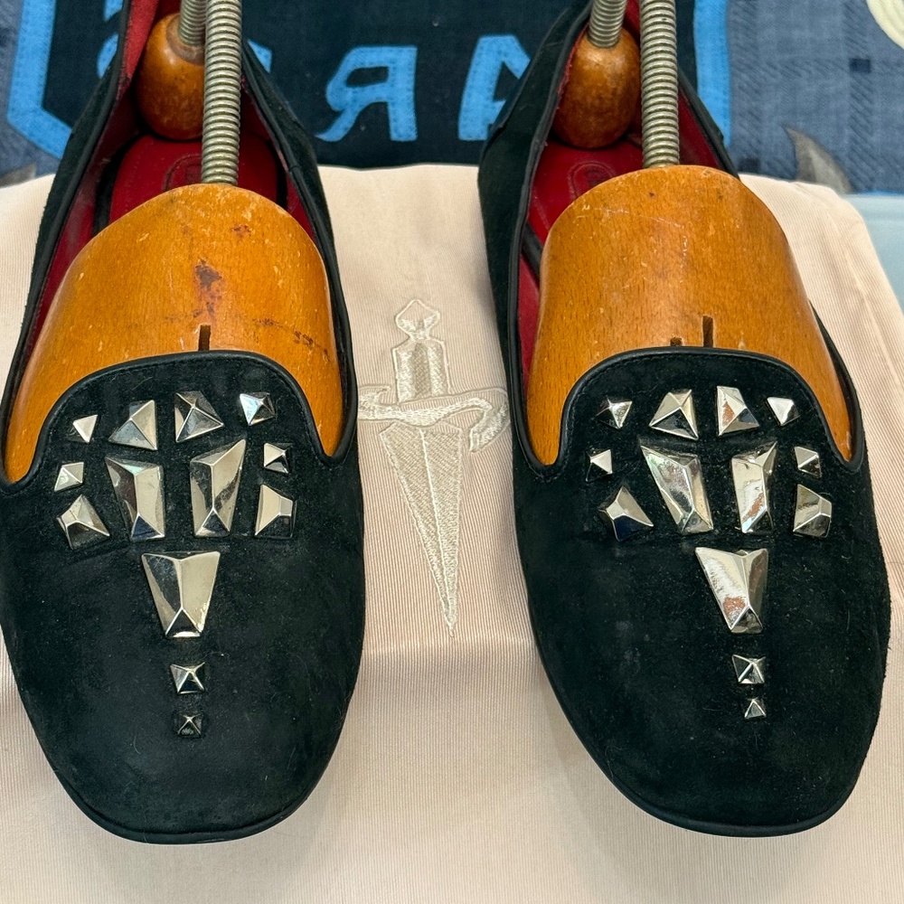 Shoes, 41 Embellished with fine hardware